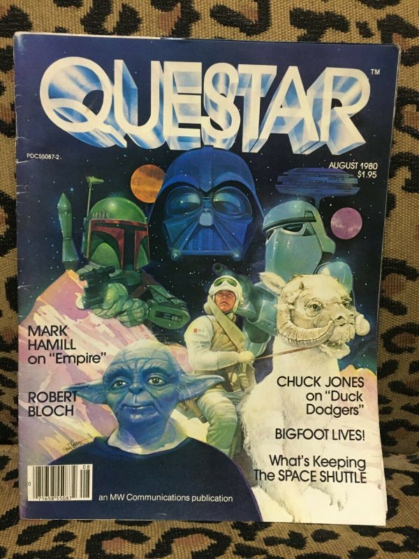 Questar SF Magazine #8 Vol. 2 No. 4 (August 1980) Mark Hamill, Chuck Jones FINE+