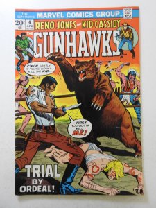 The Gunhawks #4 (1973) Beautiful VF+ Condition!