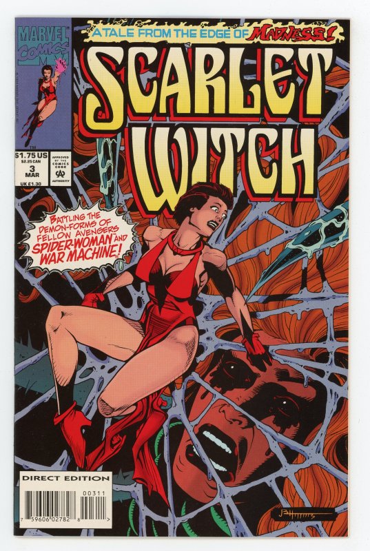 Scarlet Witch #3 (1994 v1) Dan Abnett Agatha Harkness NM