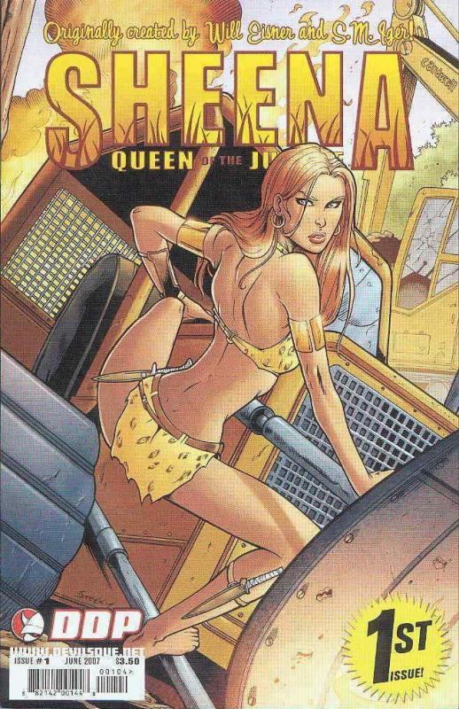 Sheena, Queen of the Jungle (Devil’s Due) #1D VF/NM; Devil's Due | save on shipp