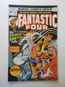 Fantastic Four #155 (1975) FN Condition! MVS intact! overspray