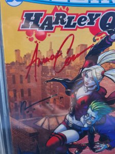 Harley Quinn #1 - Signed C. Hardin, A. Conner, J. Palmiotti - CBCS 9.8 - 2016