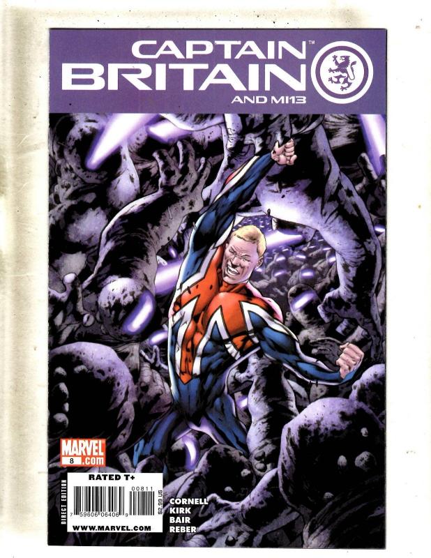 16 Captain Britain & MI13 Comics # 1 2 3 4 5 6 7 8 9 10 11 12 13 14 15 1 AN CJ13