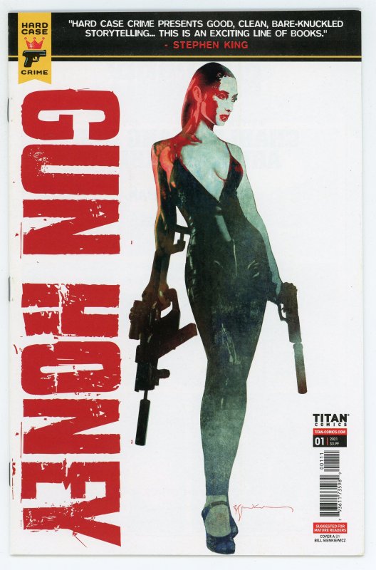 Gun Honey #1 Bill Sienkiewicz Cover NM