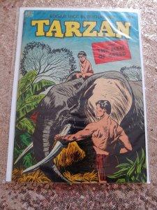 TARZAN #5**(SEP-OCT. 1948, DELL)**JESSE MARSH COVER**GOLDEN AGE**FN/VG**