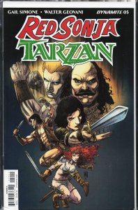Red Sonja/Tarzan #5 (2018) Red Sonja