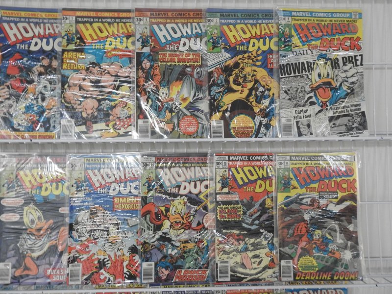 Howard The Duck #1-31 Ann #1, #1-4 Mini-Series Complete Set!! Avg VF Condition!!