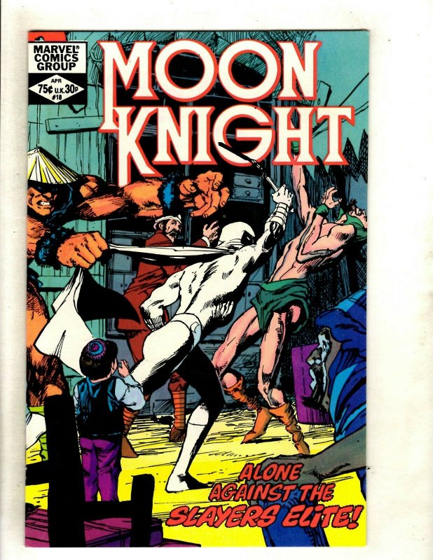 Lot Of 10 Moon Knight Marvel Comic Books # 11 12 13 14 15 16 17 18 19 20 HJ9