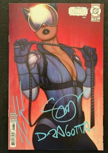 ABSOLUTE BATMAN #13 3X SIGNED SCOTT SNYDER/NICK DRAGOTTA/JENNY FRISON W/COA NM