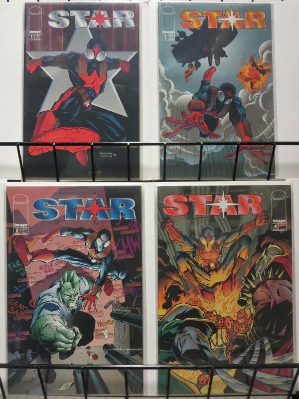 STAR (1995 IM) 1-4 SAVAGE DRAGON SPIN OFF; T & M BIERBA