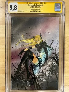 X of Swords: Creation Momoko Virgin Cover CGCSS 9.8 Signed by Peach Momoko