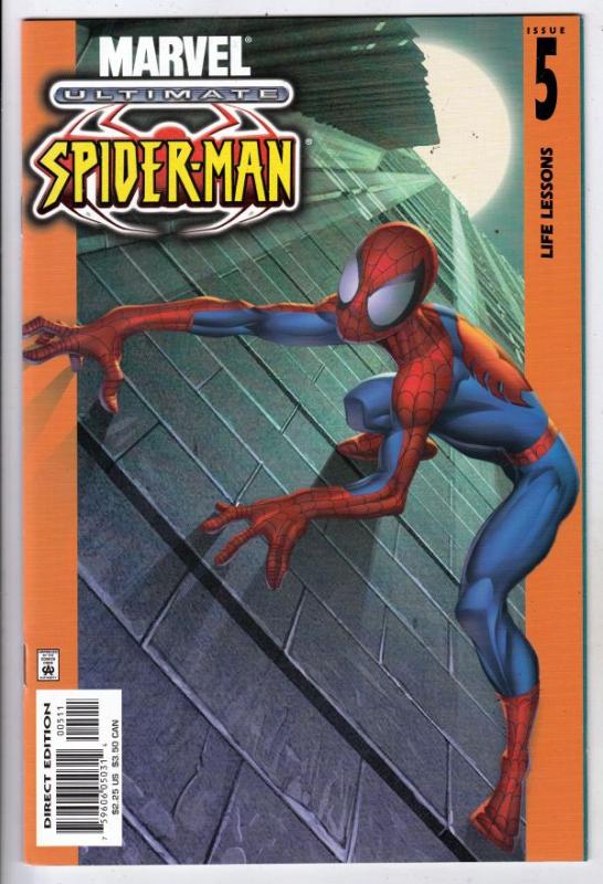 Spider-Man, Ultimate #5 (Feb-01) NM Super-High-Grade Spider-Man