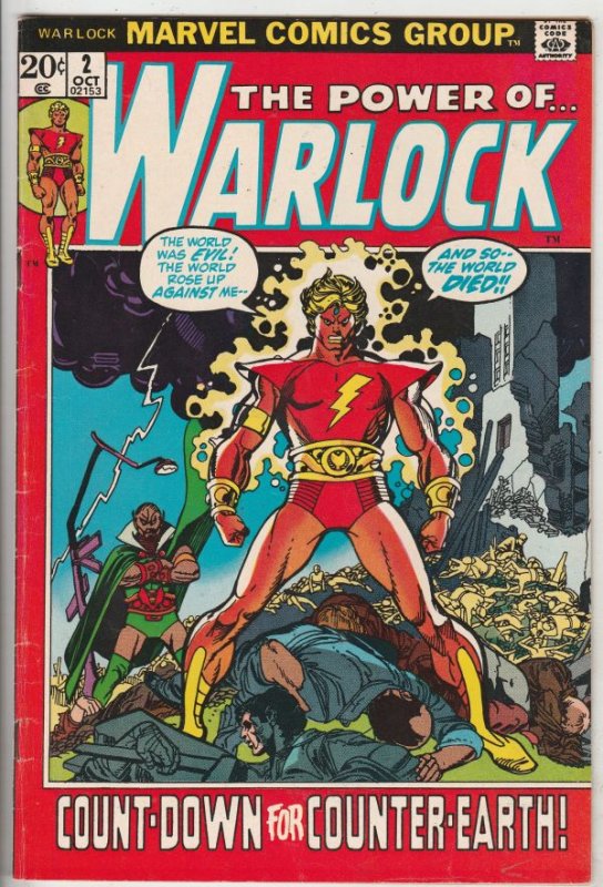 Warlock, the Power of  #2 (May-72) VG/FN Mid-Grade Warlock