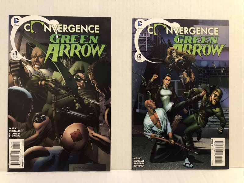 Convergence Green Arrow #1 &2 Lot Of 2 Complete Series