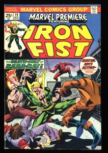 Marvel Premiere #19 VF 8.0 1st app. Colleen Wing! Hulk #181 Ad!