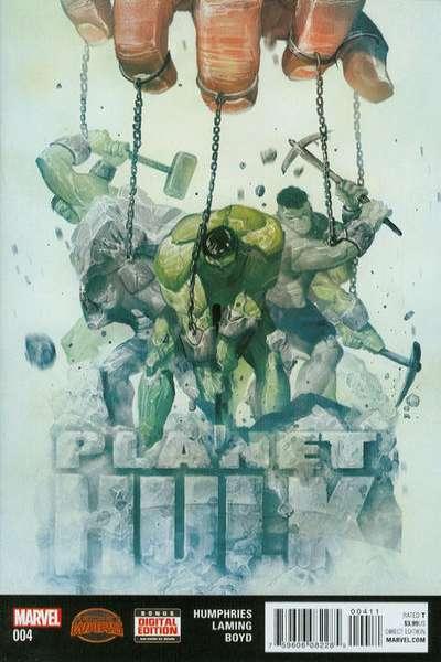 Planet Hulk #4, NM (Stock photo)