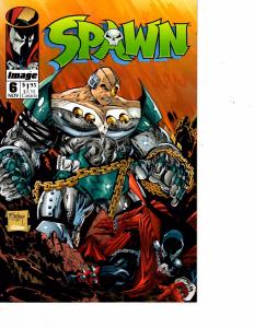 Lot Of 2 Image Comic Books Spawn #6 and Wetworks #1  ON5