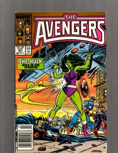 12 The Avengers Comics #273 274 275 276 277 278 279 280 281 282 283 284 GB2