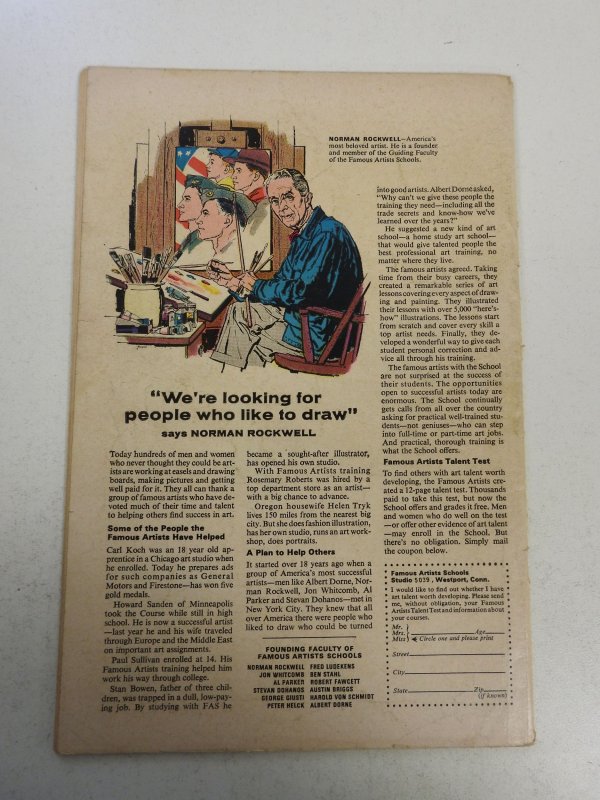 Strange Tales #147 (1966) VG Condition centerfold detached top staple