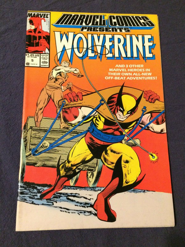 Marvel Comics Presents #5 Wolverine VFN (1988)