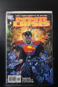 Infinite Crisis #1 Newsstand Edition (2005) *SIGNED