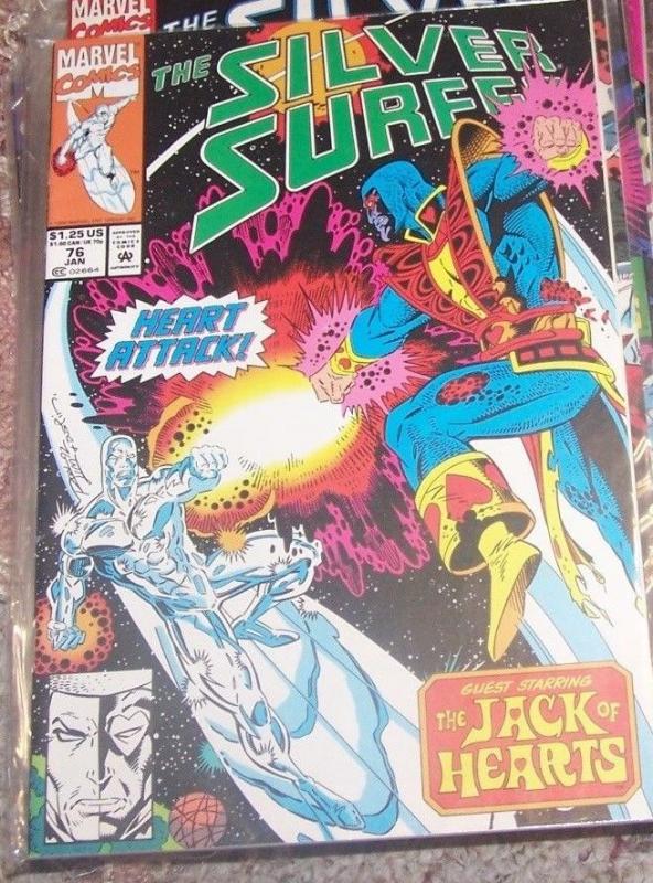 Silver Surfer #76 (Jan 1993, Marvel) JACK OF HEARTS 