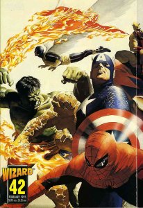 Wizard: The Comics Magazine #42B VF ; Wizard | Alex Ross Hulk vs the Thing