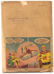 Triumph Over Space Comic Book- Promo Golden Age FAIR