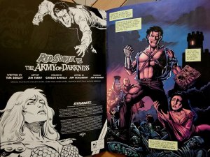 RED SONJA vs ARMY OF DARKNESS #1 MARK SPEARS Cover 2025 Dynamite New Series ASH