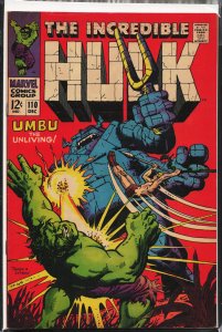 The Incredible Hulk #110 (1968) Hulk