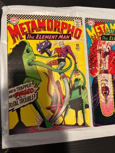 Metamorpho #7 & #9 (1966)Solo 60s series from JLA