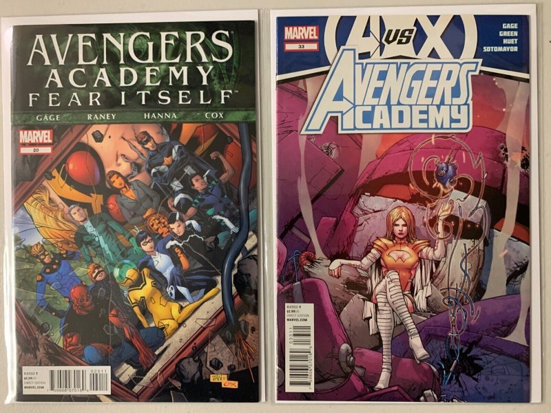 Avengers Academy comics lot from:#1-33 18 diff 8.0 VF (2010-12)