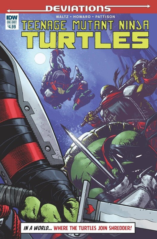 Teenage Mutant Ninja Turtles Deviations #1 (One Shot) Comic Book 2016 - IDW TMNT