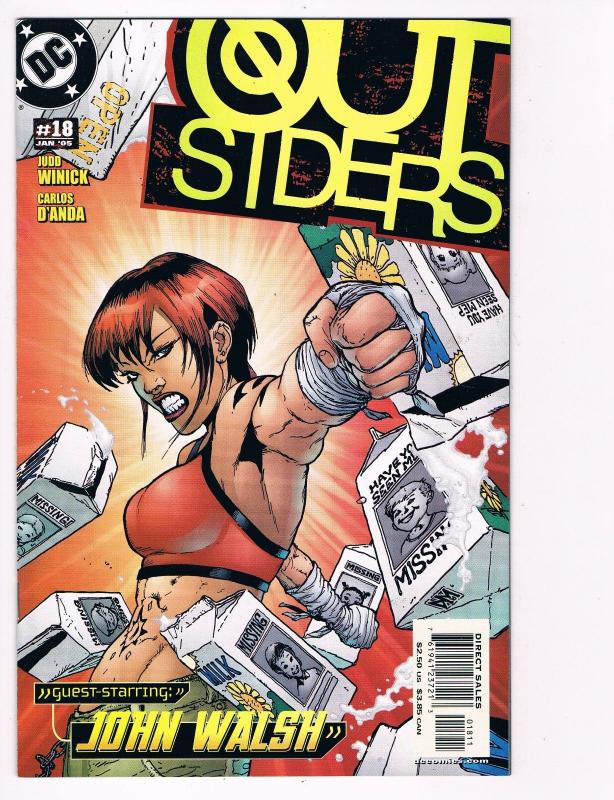 Outsiders # 18 DC Comic Books Awesome Issue Modern Age NIghtwing Metamorpho! S24