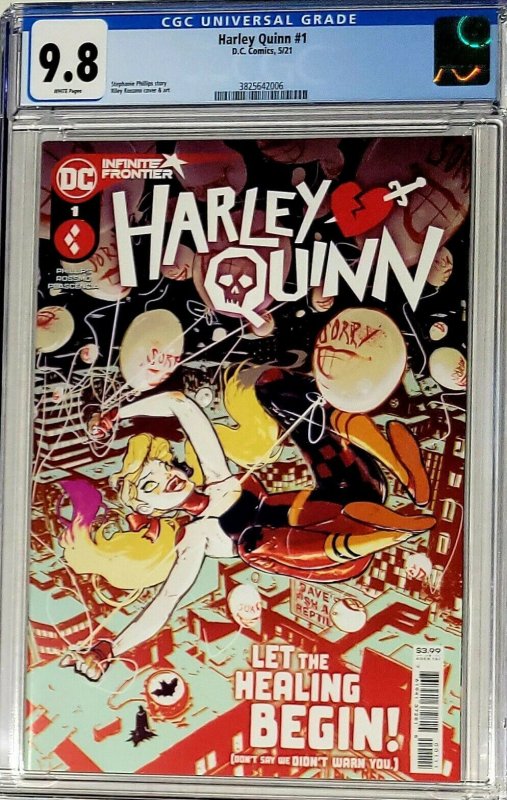 Harley Quinn #1 CGC 9.8 (DC 2021) Infinite Frontier