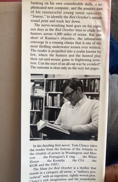 The hunt for red October, 1984, Clancy, HCDJ