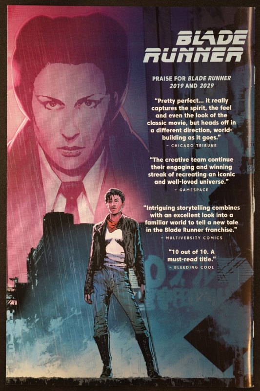 Blade Runner 2039 #2  Titan Comics 2023 NM  Lim Variant Virgin Copic Set