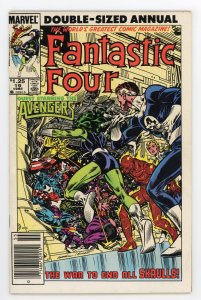 Fantastic Four Annual #19 John Byrne Avengers Newsstand VF