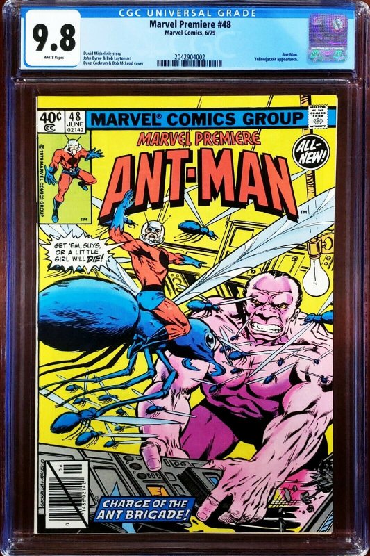 Marvel Premiere 48 CGC 9.8 2nd Ant-Man Marvel 1979