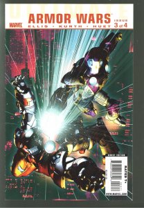 ULTIMATE ARMOR WARS 1,2,3,4 NM 9.6 2009(ELLIS/KURTH)