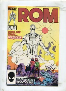 ROM #75 - SPACEKNIGHT'S SAGA AT AN END! - (8.0) 1986