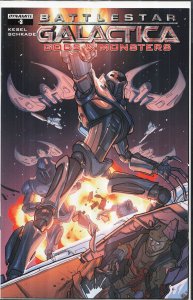 Battlestar Galactica: Gods and Monsters #3 Cover B (2017)