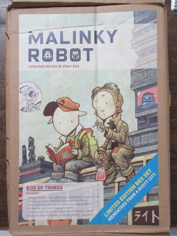 Malinky Robot Limited Edition Box Set by Sonny Liew Indie Comic Street Urchins