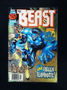 Beast #2  Marvel Comics 1997 Vf+ Newsstand