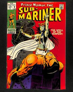 Sub-Mariner #9 1st Serpent Crown!