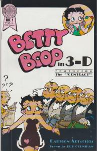 3-D - BETTY BOOP #1 - 3-D COMIC FROM BLACKTHORNE
