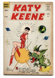 Katy Keene #61 - 1961 - Archie - VG - comic book