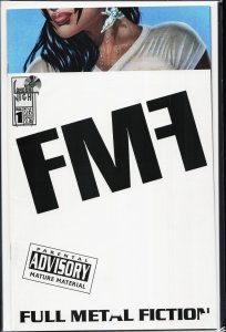 Full Metal Fiction #1 Second Print Cover (1997) Razor