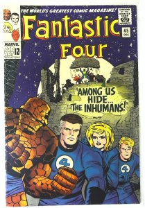 Fantastic Four (1961 series)  #45, VF- (Actual scan)