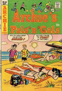 Archie's Pals 'n Gals #88 GD ; Archie | low grade comic September 1974 Bikini Co